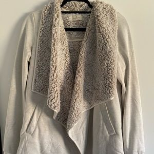 Fuzzy cardigan